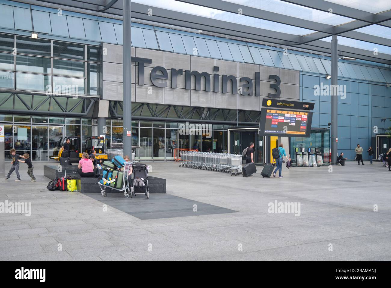 Terminal 3 Heathrow Airport London England UK Stock Photo Alamy