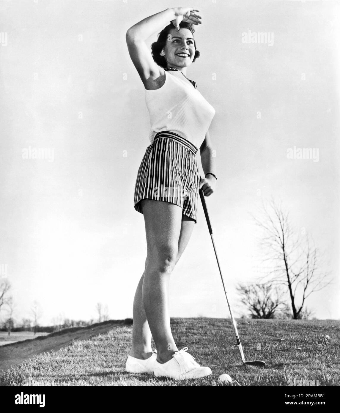 Peoria, Illinois 1958. Judy Easterbrook (Green) was named the Most