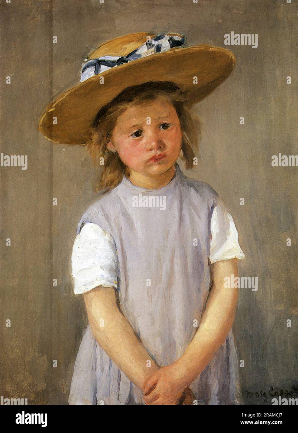 お杉わらべ a child wearing a straw snow hat Child in a straw hat hi-