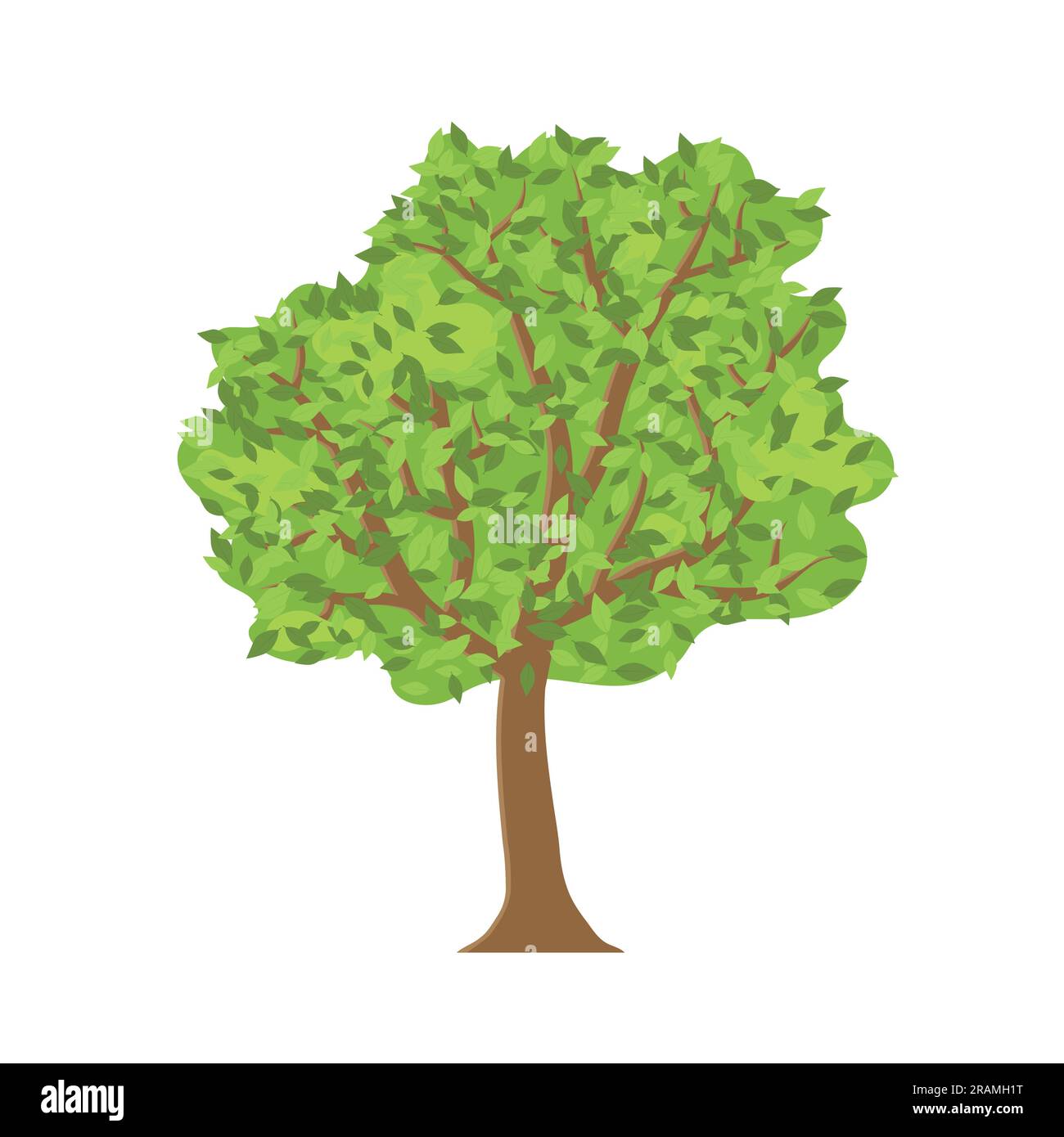 green tree icon- vector illustration Stock Vector