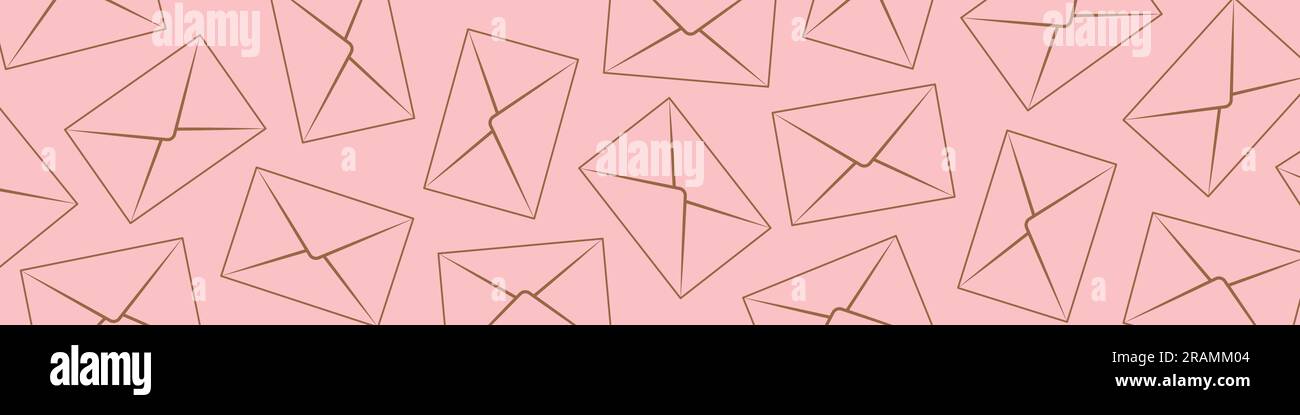 envelope pattern banner- vector illustration Stock Vector Image & Art ...