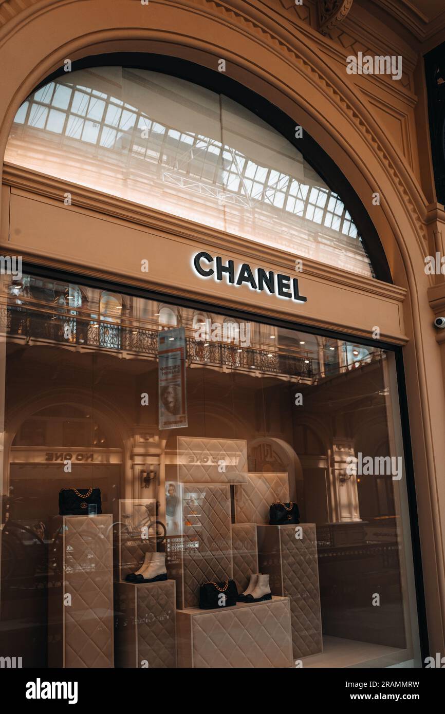 Facade chanel store shop in hi-res stock photography and images