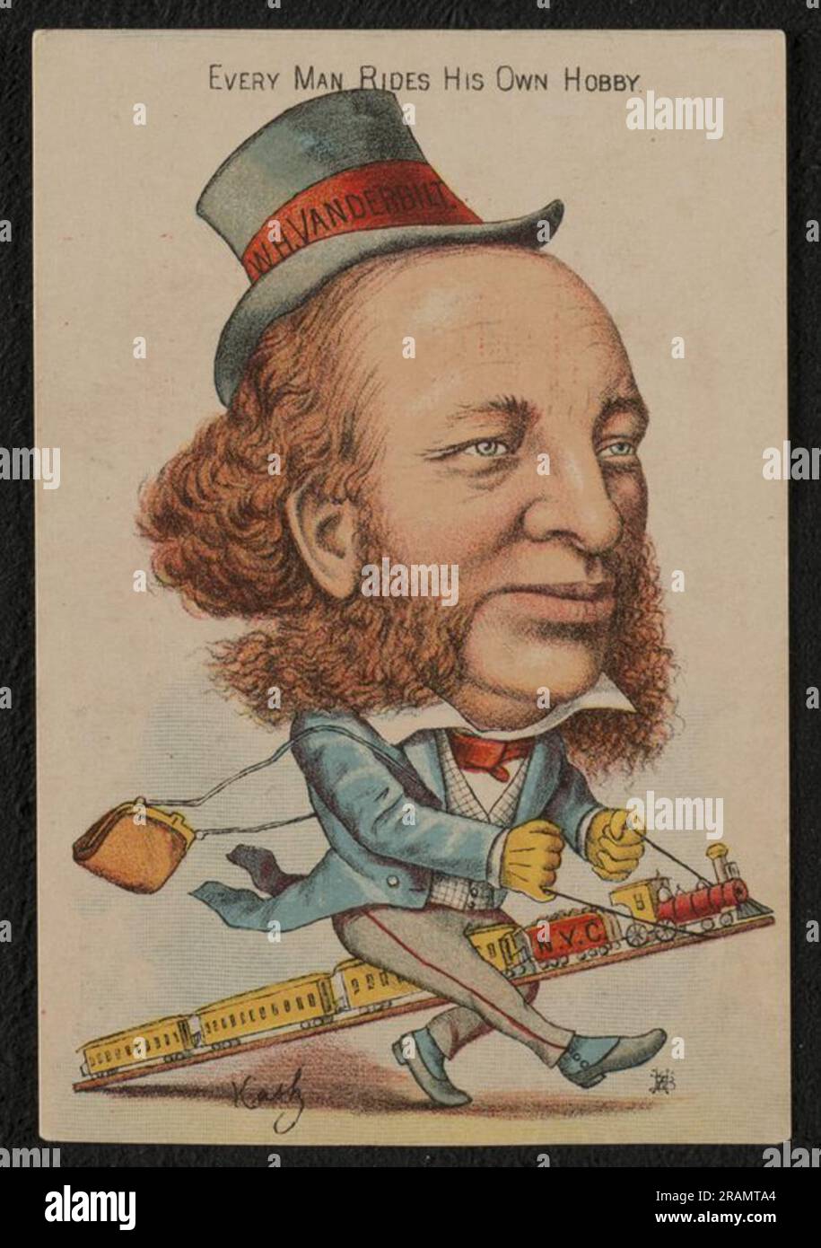 William Henry Vanderbilt by Cassius Marcellus Coolidge Stock Photo Alamy