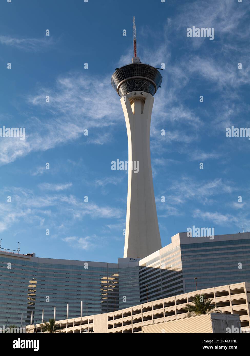 Big Shot Thrill Ride, Stratosphere Las Vegas Stock Photo - Alamy