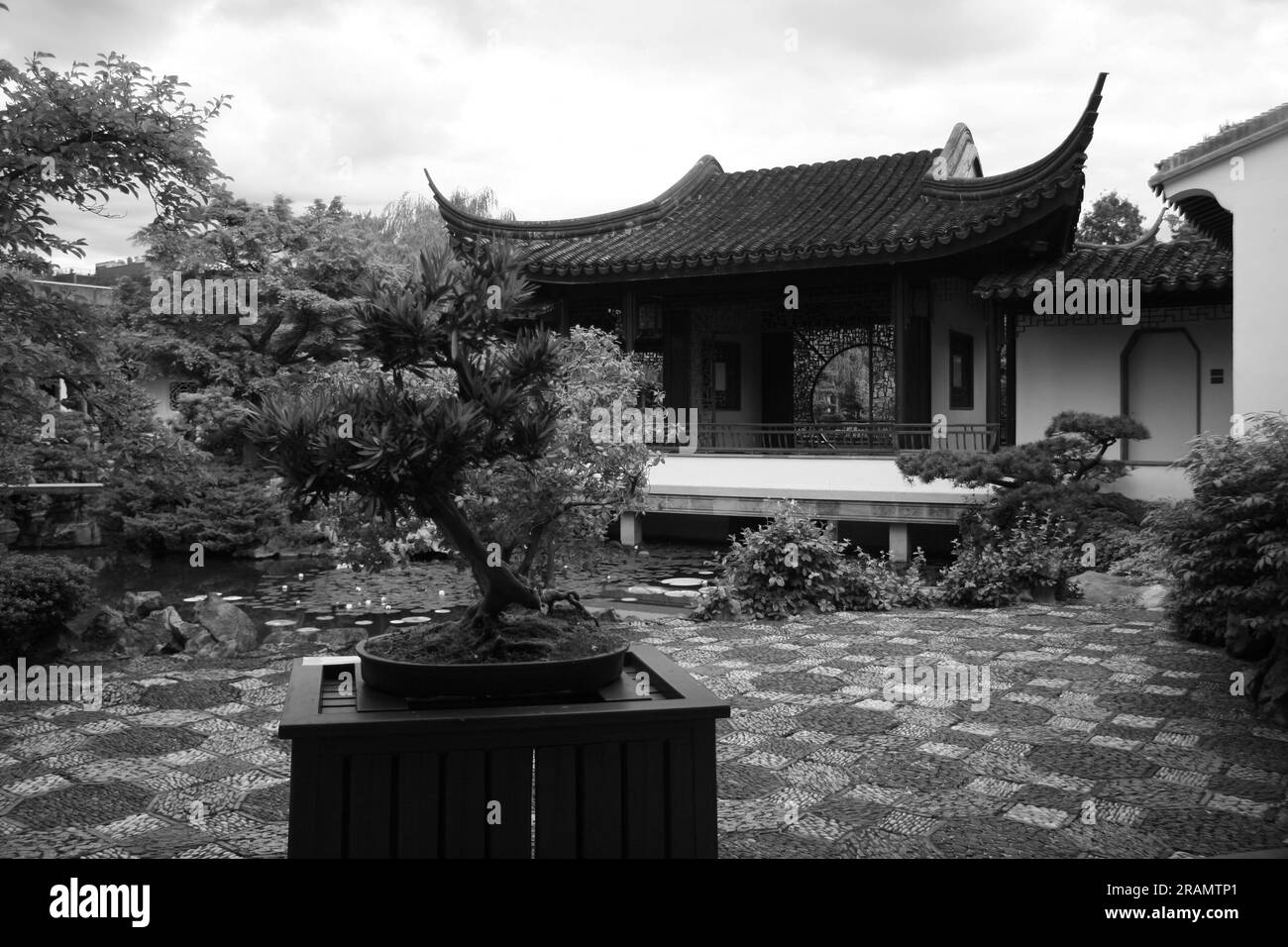 Dr. Sun Yat-Sen Chinese Garden Stock Photo