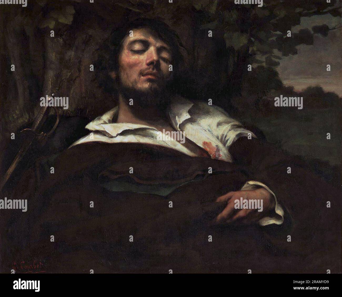 Gustave courbet man hires stock photography and images Alamy