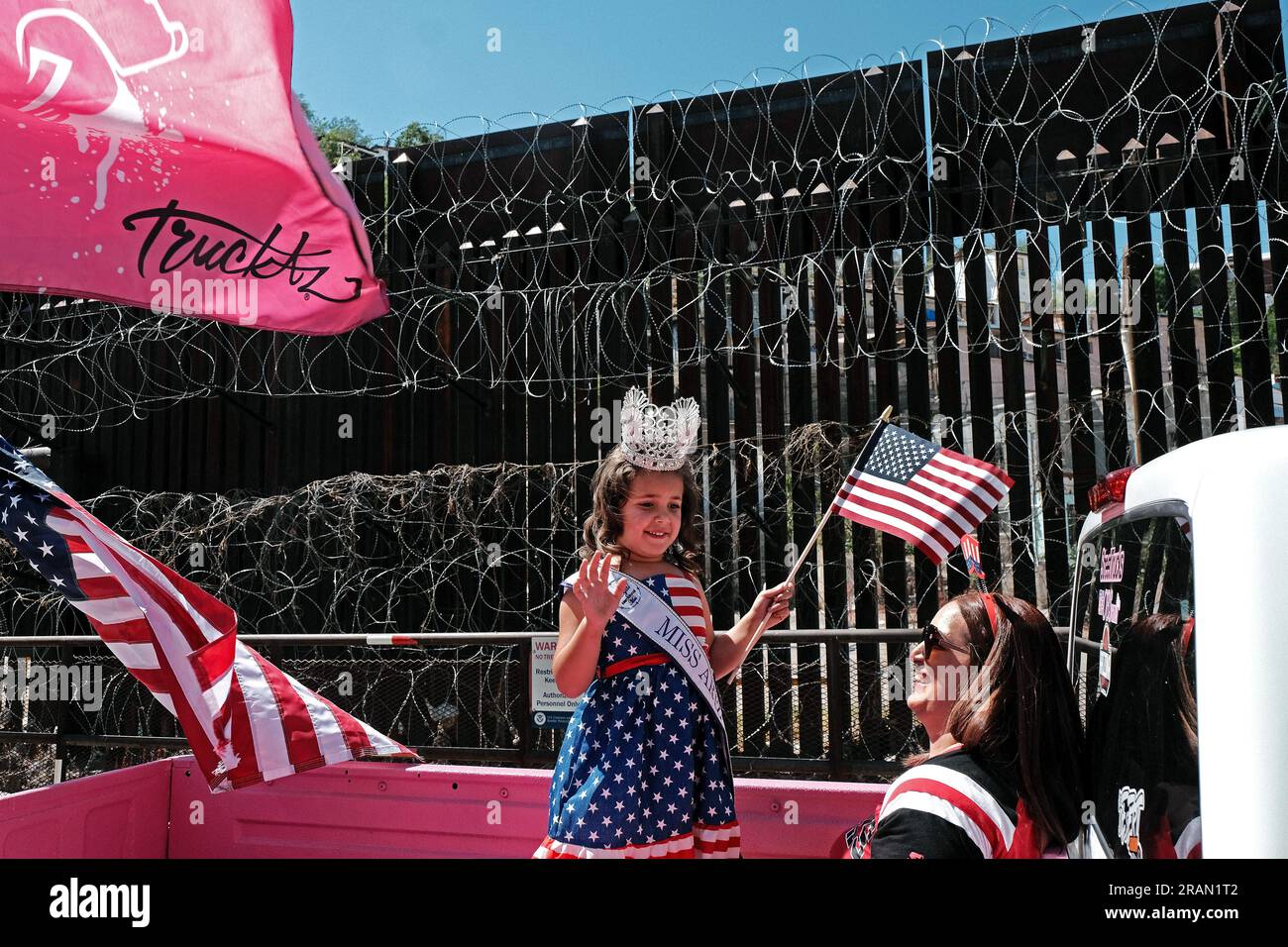 Nogales, Arizona, USA. 4th July, 2023. 4th of July in Nogales, Arizona