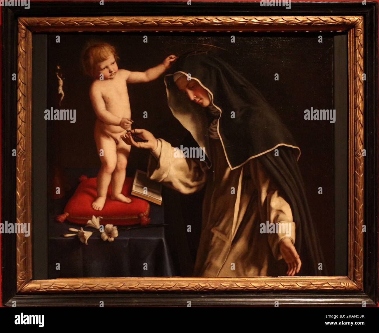 Painting saint catherine siena hi-res stock photography and images - Alamy