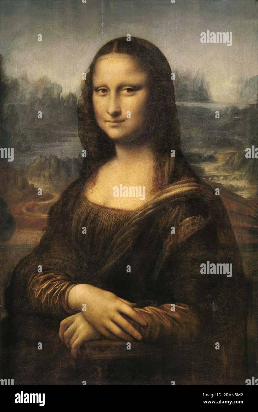 Painting mona lisa artist leonardo hi-res stock photography and