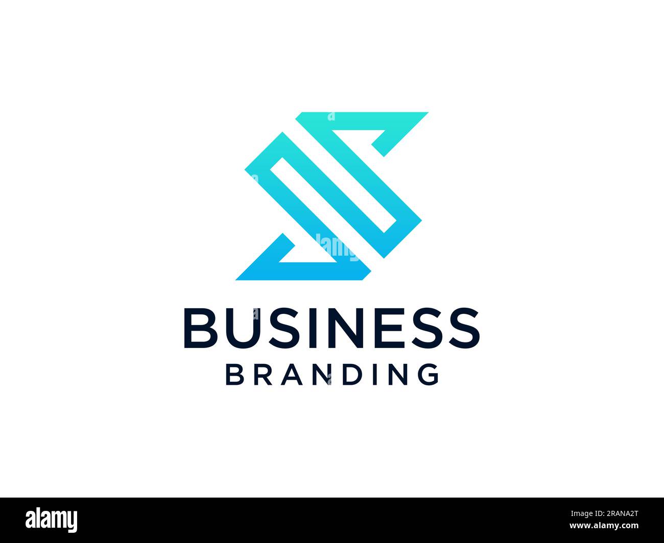 Letter S logo icon design template elements. Stock Vector