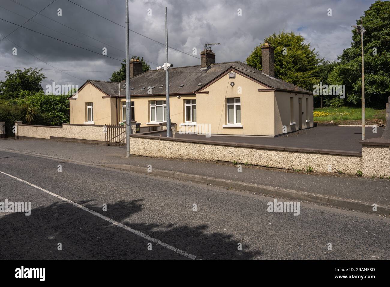 Louth Village, County Louth, Ireland, 26th June 2023. Front view of