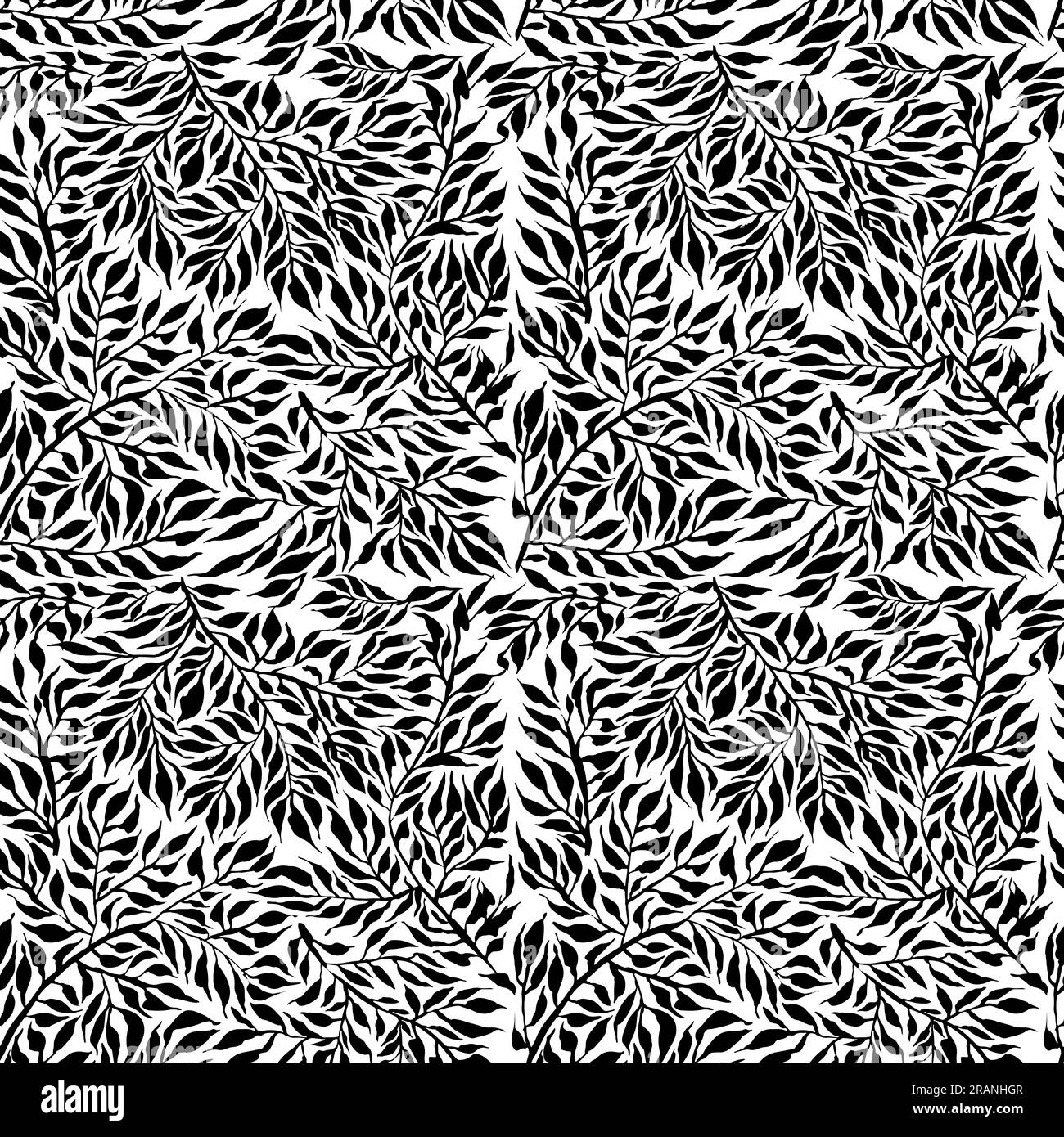 Drawing autumn leaves watercolor Black and White Stock Photos & Images ...