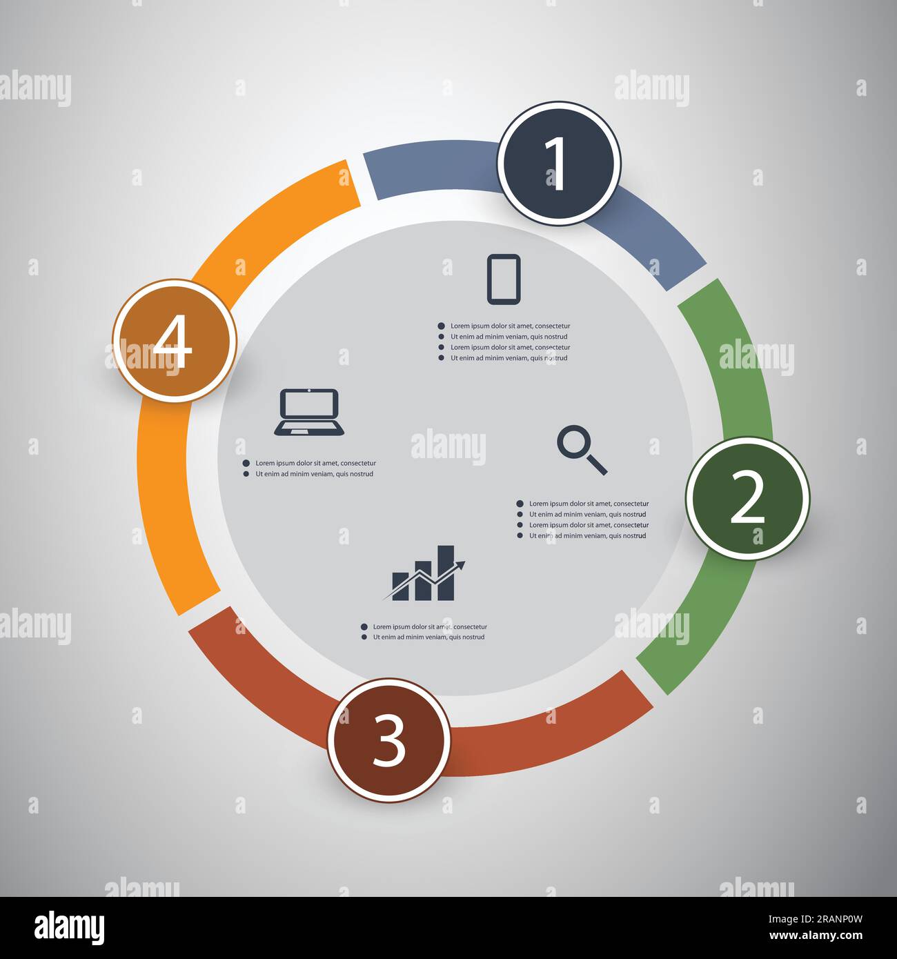 Infographic Design Stock Vector