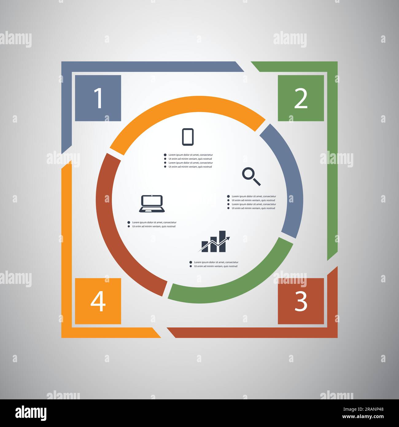 Infographic Design Stock Vector