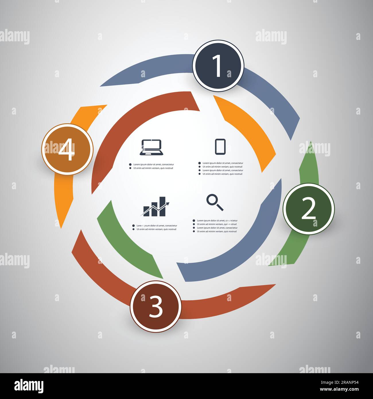 Infographic Design Stock Vector