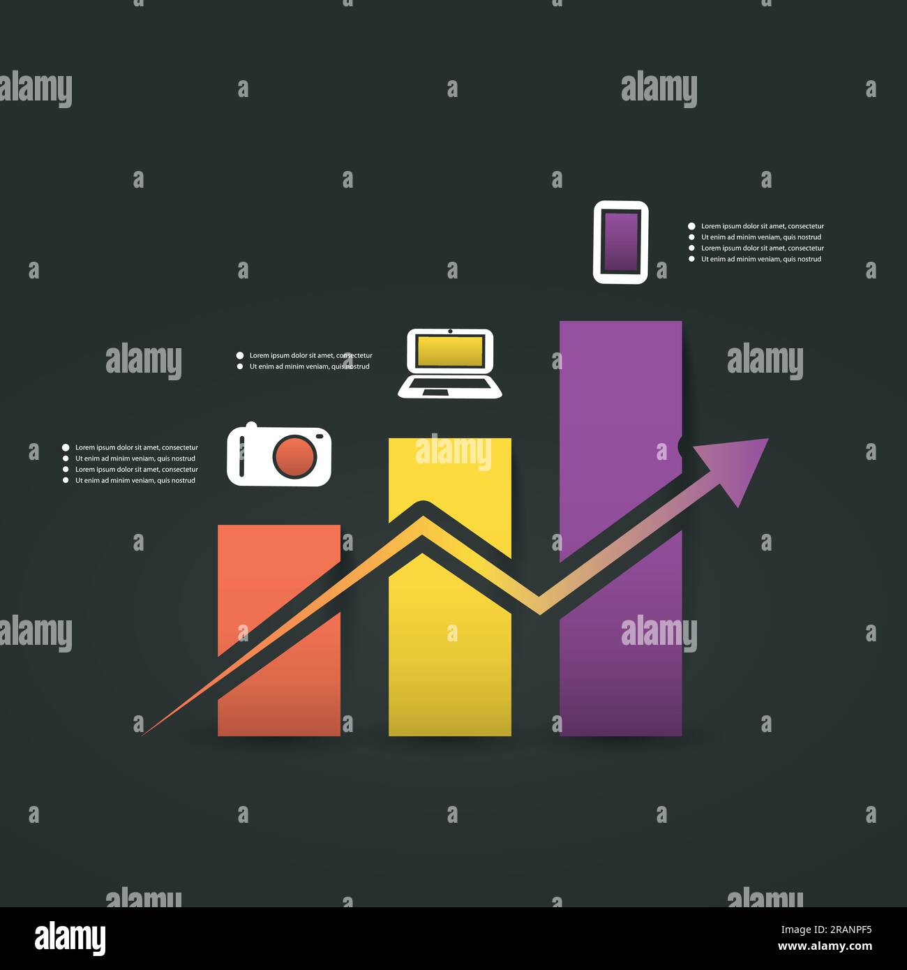 Infographic Design - Chart Stock Vector Image & Art - Alamy