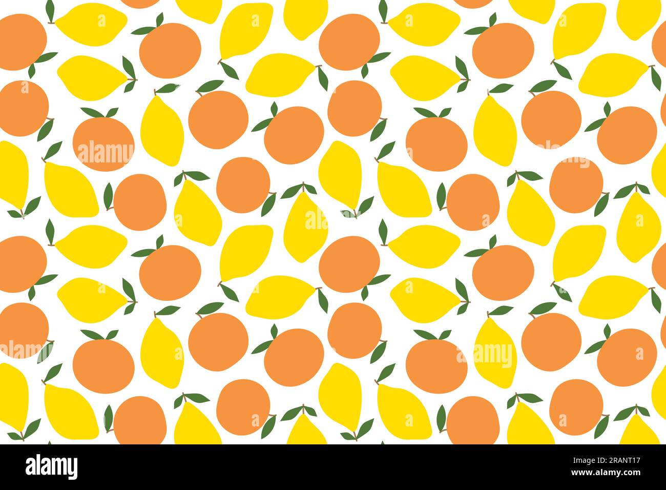 summer seamless pattern citrus fruits- vector illustration Stock Vector ...