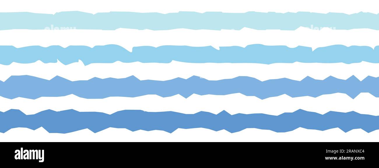 abstract blue water sea wave banner - vector illustration Stock Vector ...