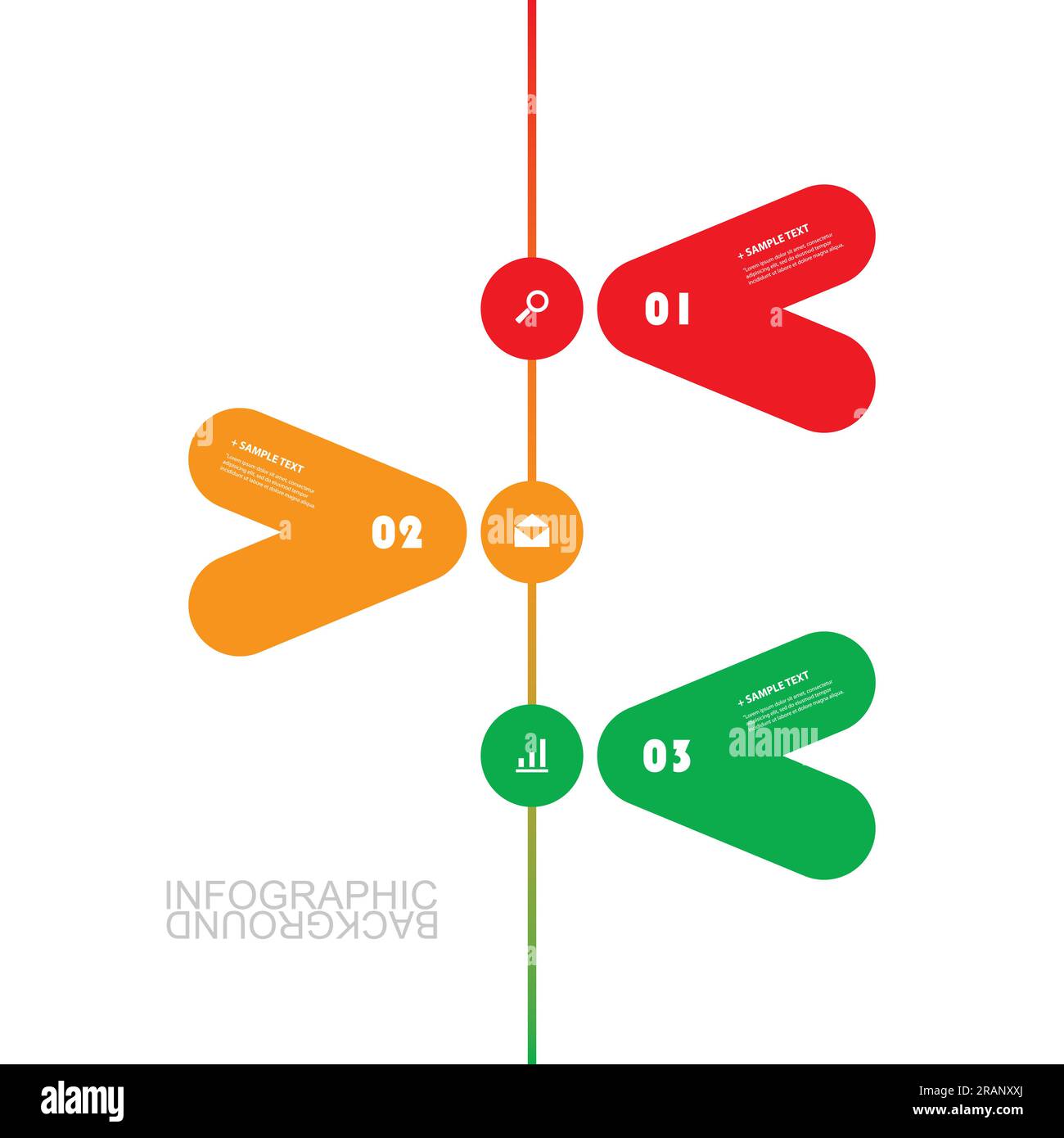 Modern Business Infographic Template  Minimal Timeline Design Stock Vector
