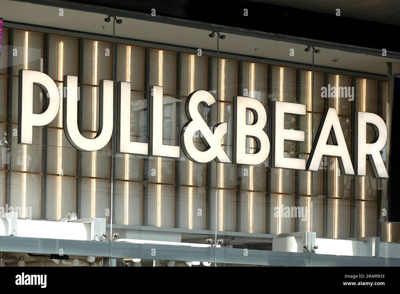Pull and Bear, clothing and accessories retailer store, Liverpool One