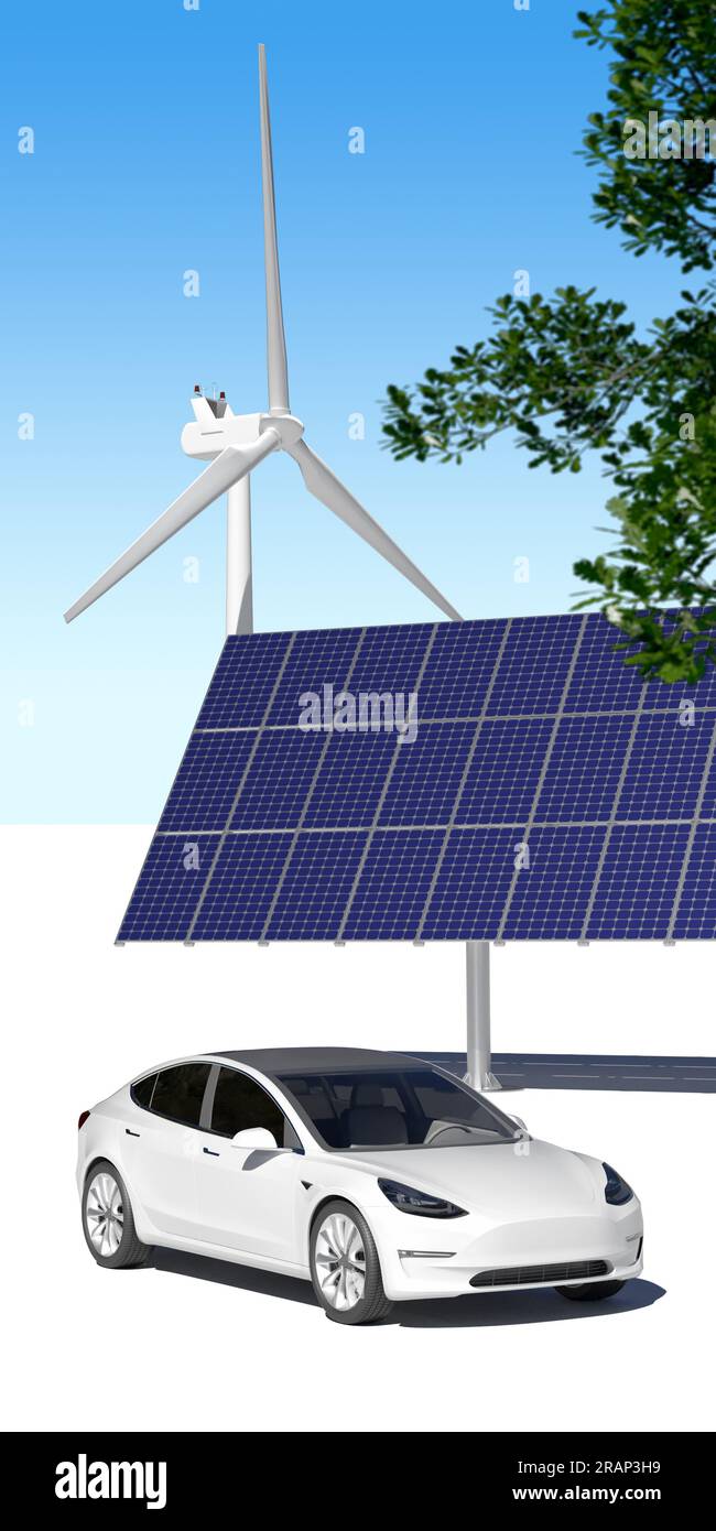 clean energy concept Stock Photo