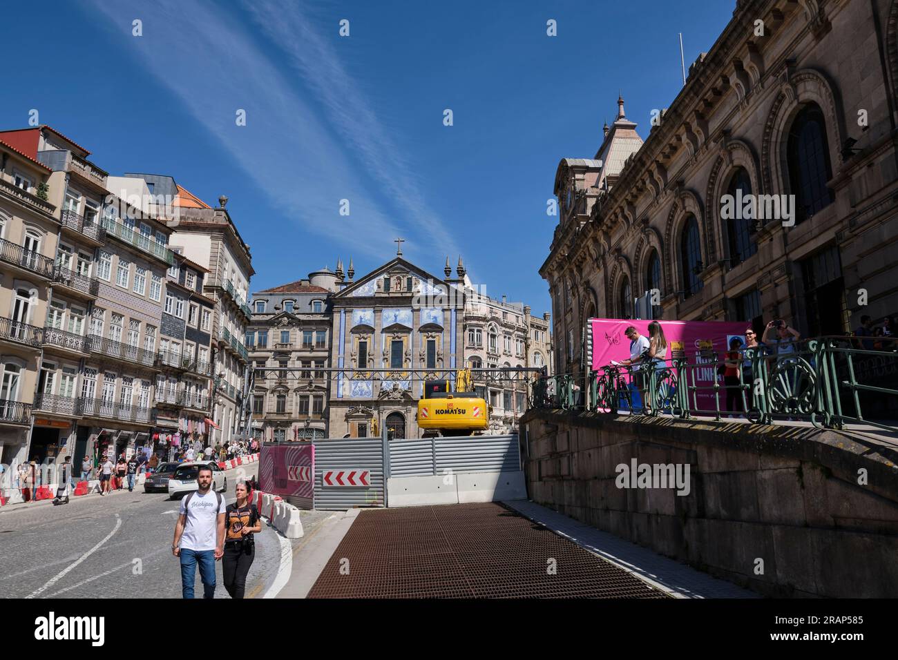 Porto architecture, Portugal Stock Photo