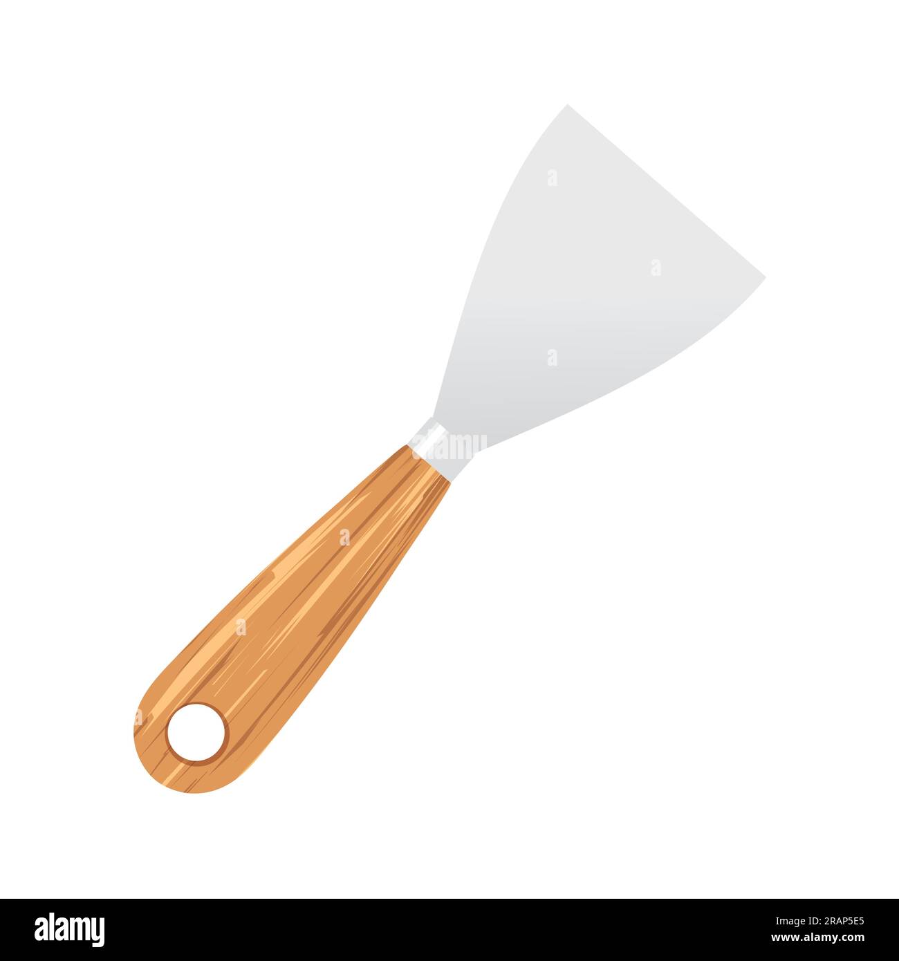 putty knife icon - vector illustration Stock Vector