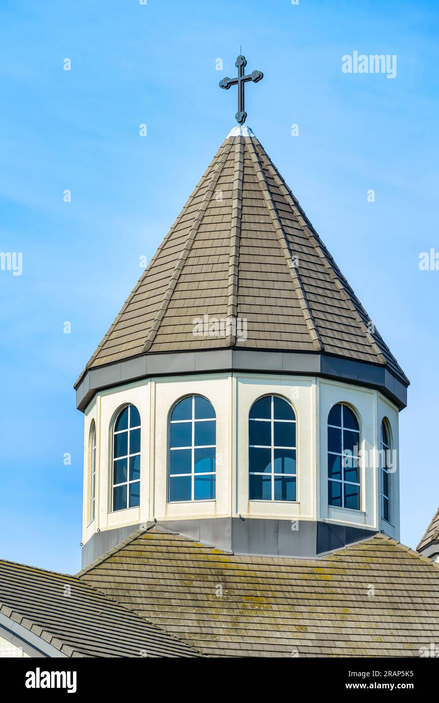 Dome or cupola with skylights in the St. Mary Armenian Apostolic Church