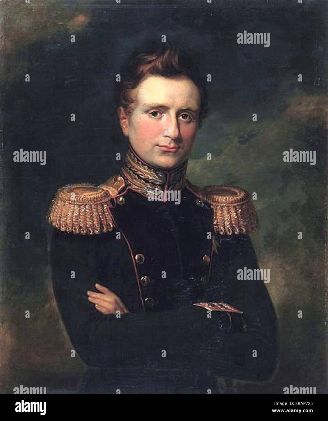 Grand Duke Michael Pavlovich of Russia 1829 by George Dawe Stock Photo