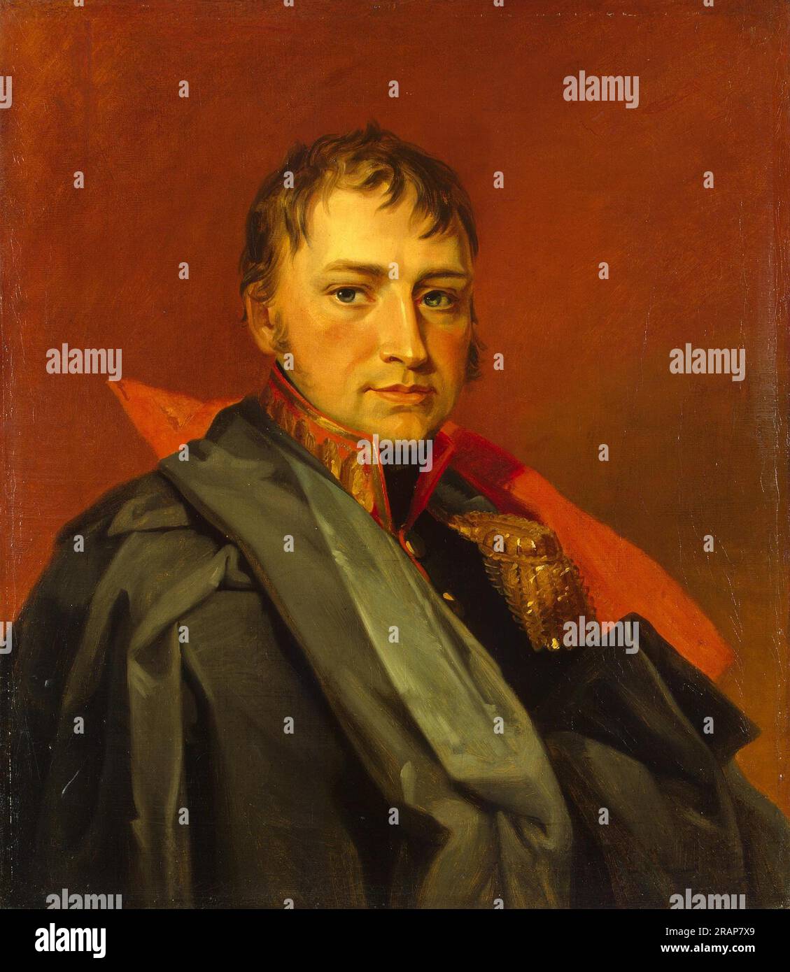 Portrait of Otto I. Buchholtz by George Dawe Stock Photo