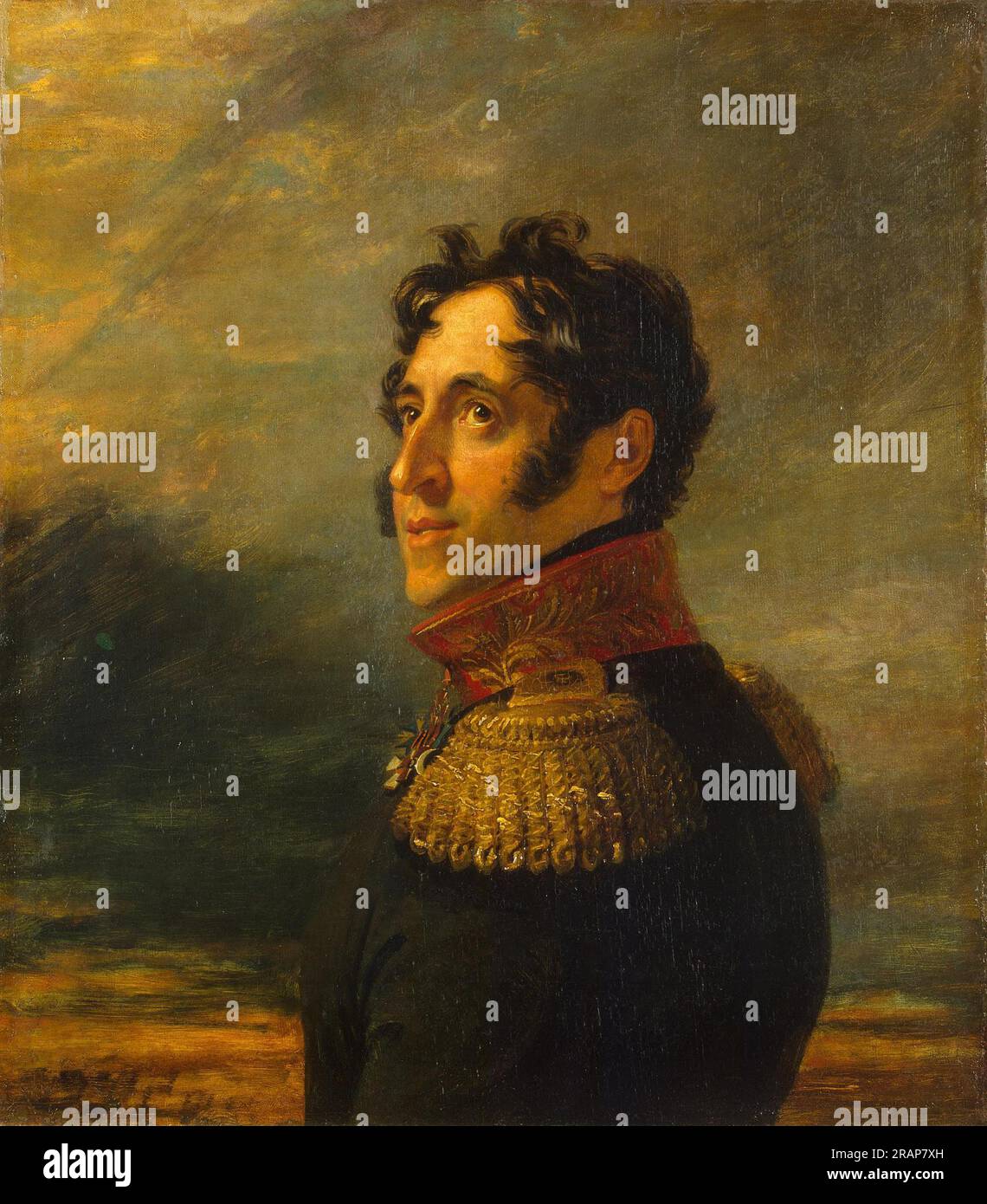 Ivan Nikolayevich Durnovo, Russian Major General by George Dawe Stock ...