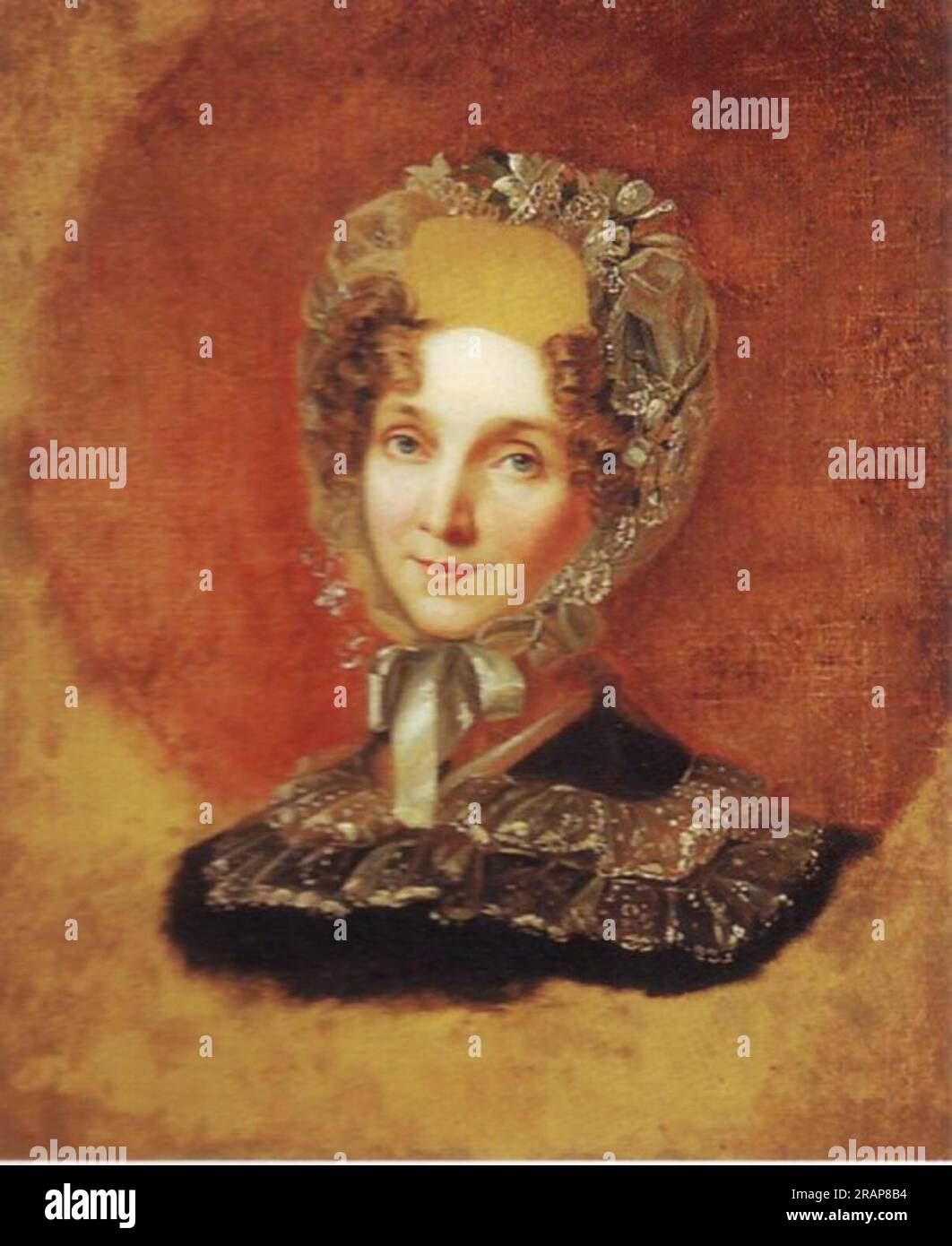 Elizaveta Alexeevna 1825 by George Dawe Stock Photo