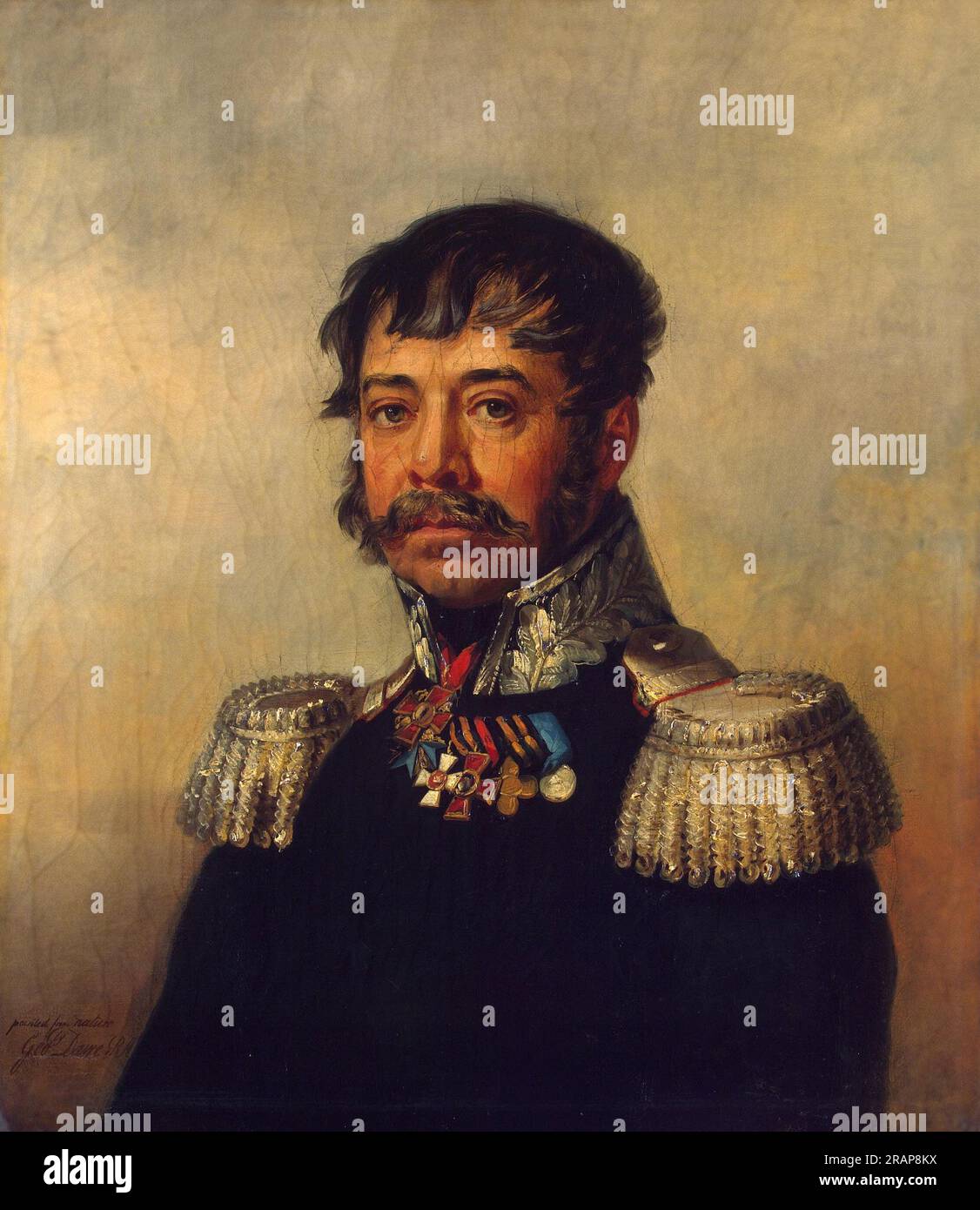 Osip Vasilyevich Ilovaysky, Russian Major General by Dawe Stock