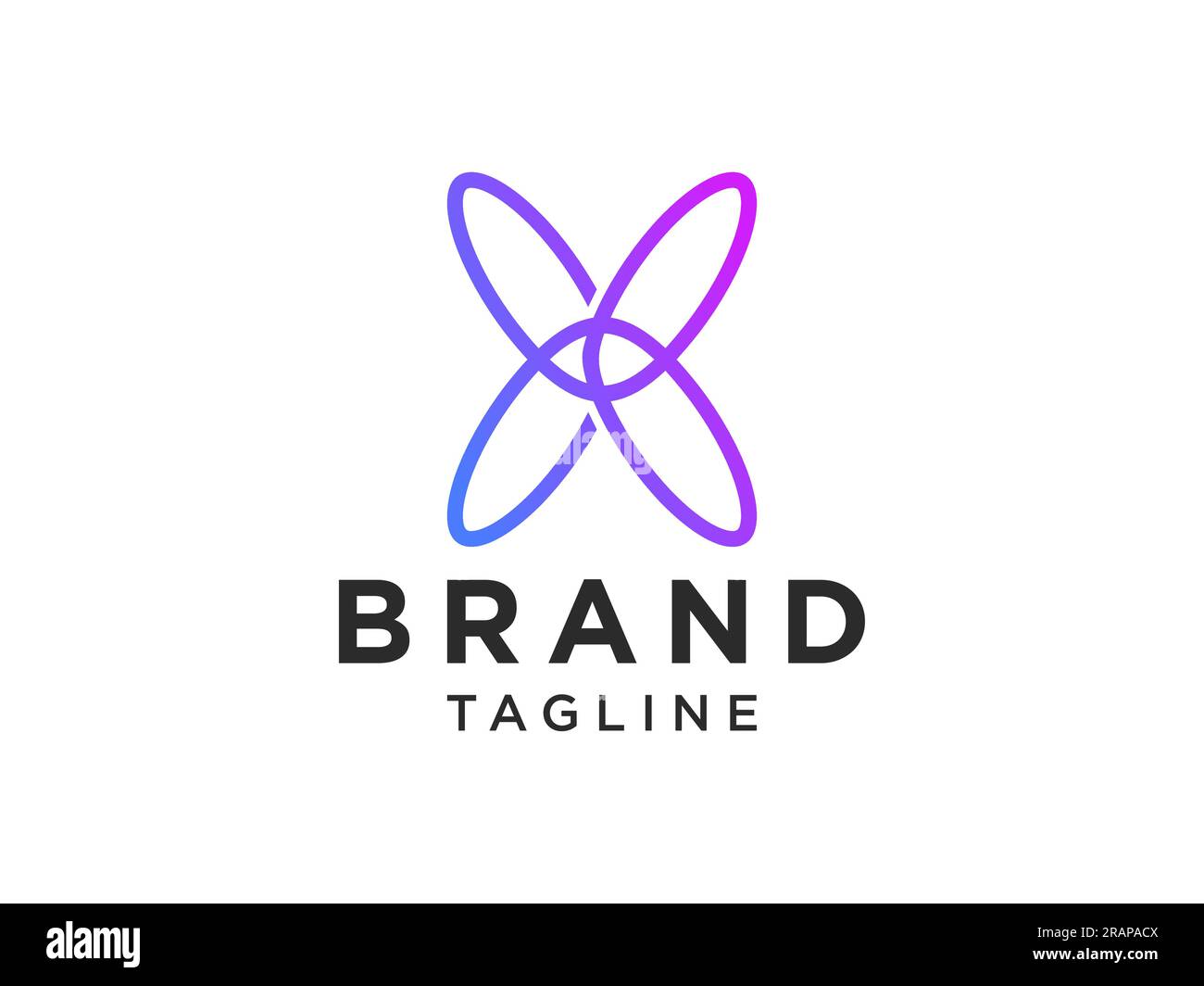 Abstract Initial Letter X Logo. Blue Geometric Arrow Shape Origami Style isolated on White Background. Usable for Business and Technology Logos. Flat Stock Vector