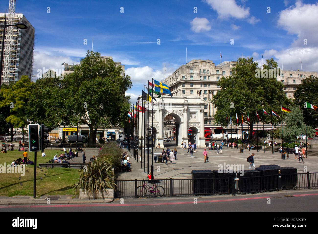 Marble Arch, London, England, UK Stock Photo Alamy