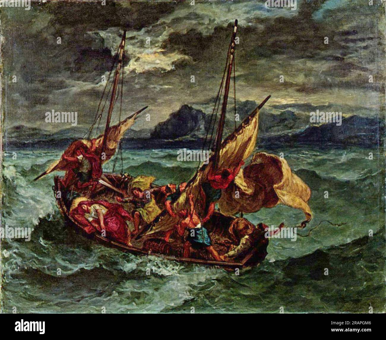 Jesus Calogero 海と船の風景 272/300 Jesus Calogero 海と船の風景 272/300