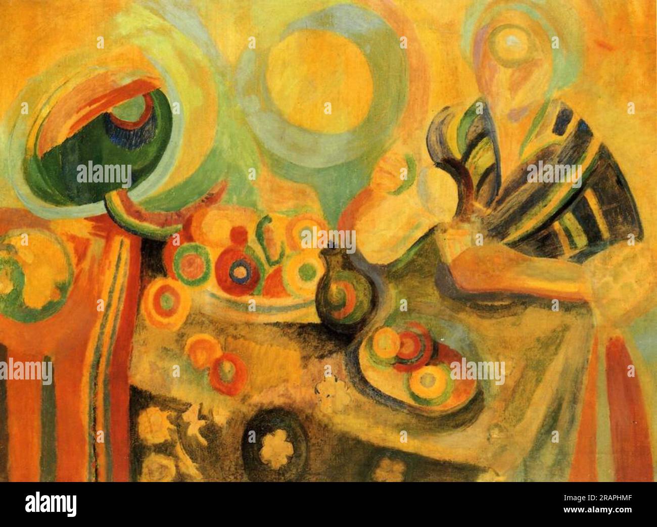 Pouring 1916 by Robert Delaunay Stock Photo