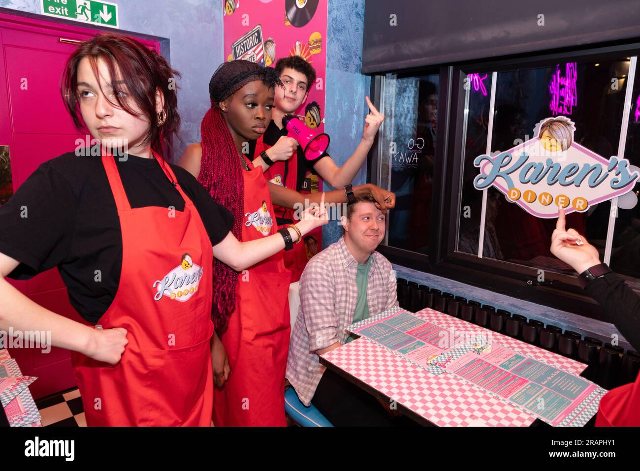 Karens diner in london hires stock photography and images Alamy