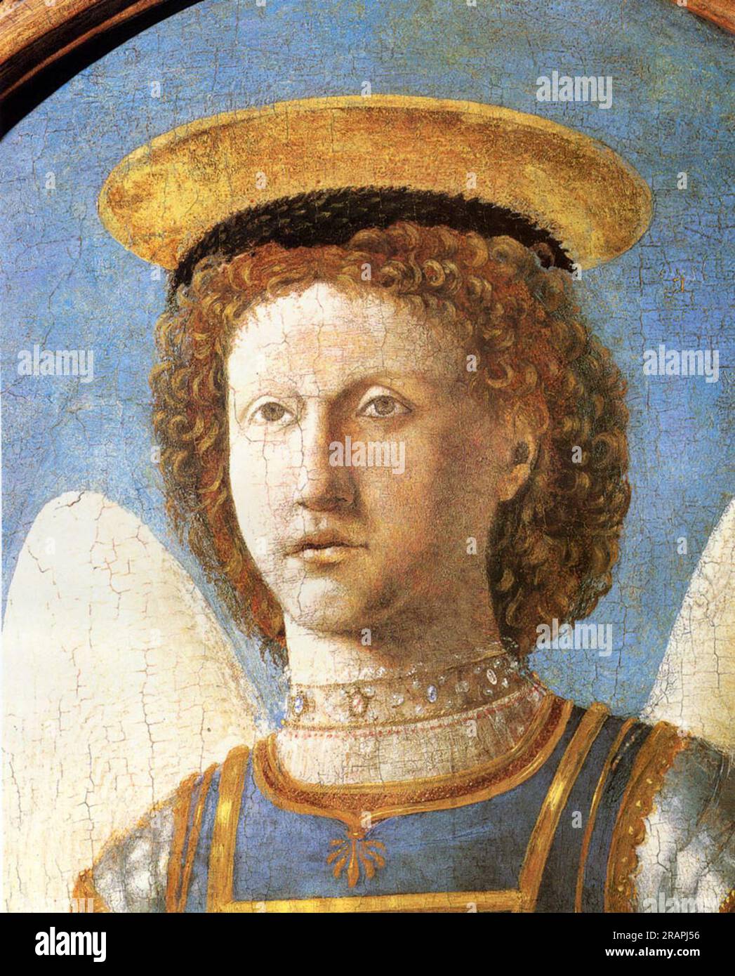 St. Michael 1454 by Piero della Francesca Stock Photo - Alamy