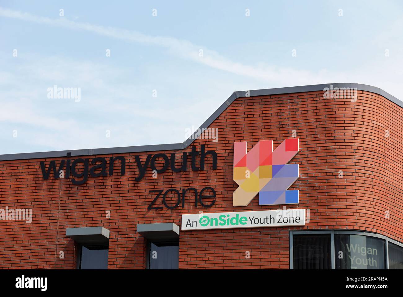 Wigan Youth Zone Stock Photo
