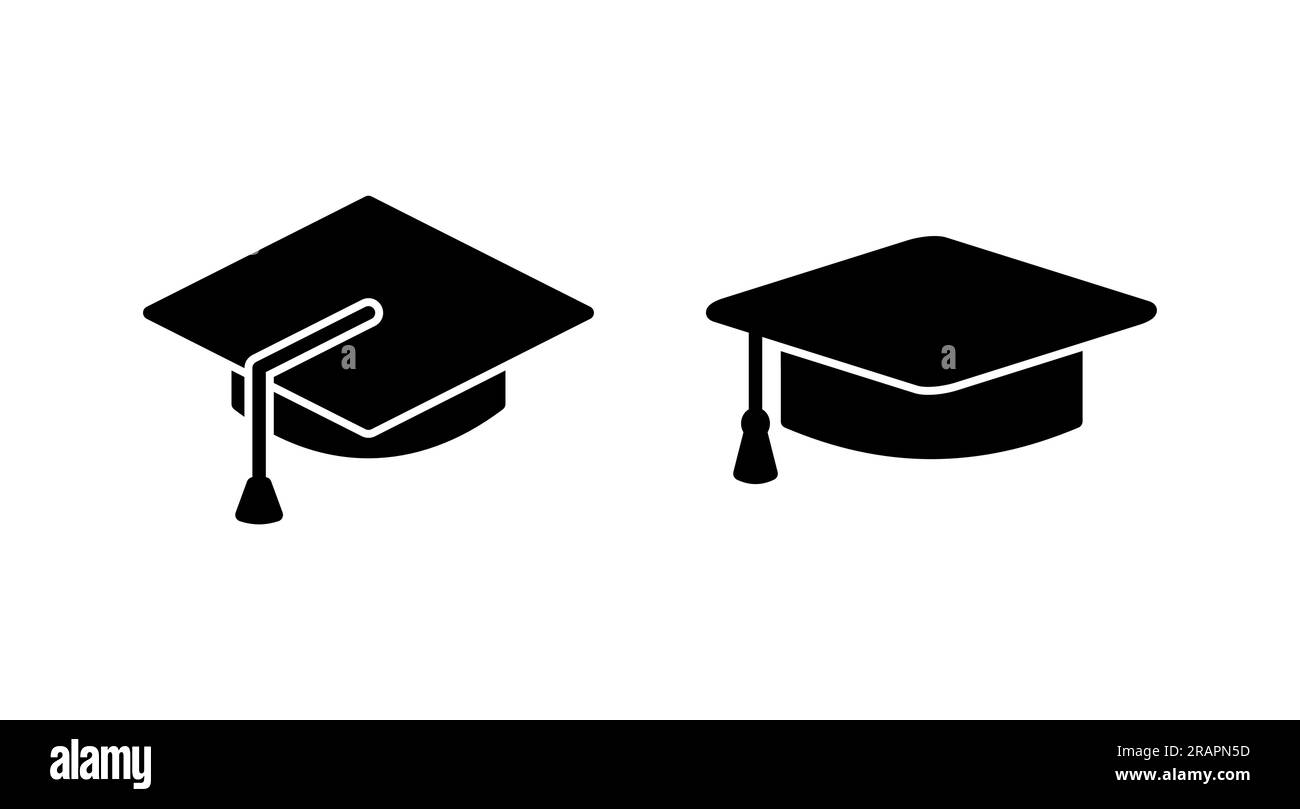 Education icon vector. graduation cap icon vector Stock Vector Image ...