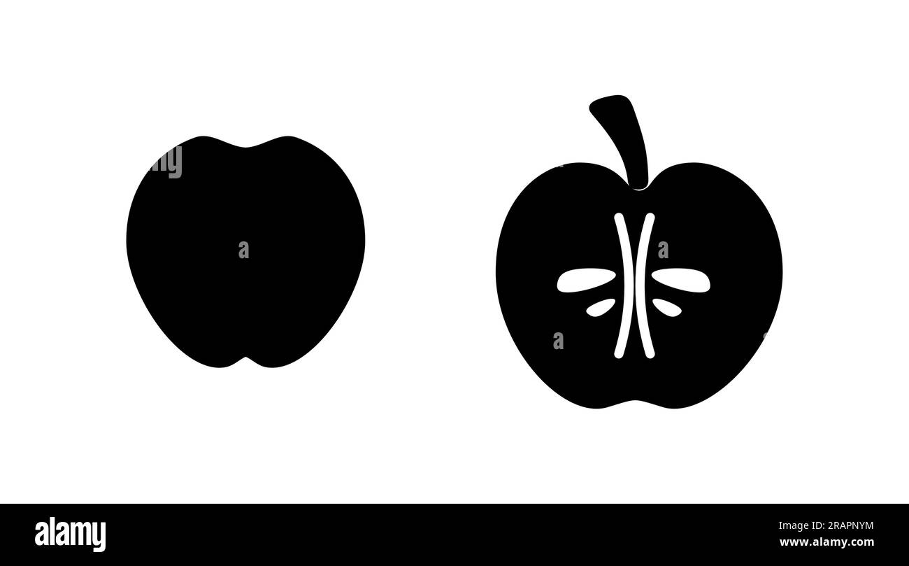 Apple icon vector. apple symbol Stock Vector Image & Art Alamy