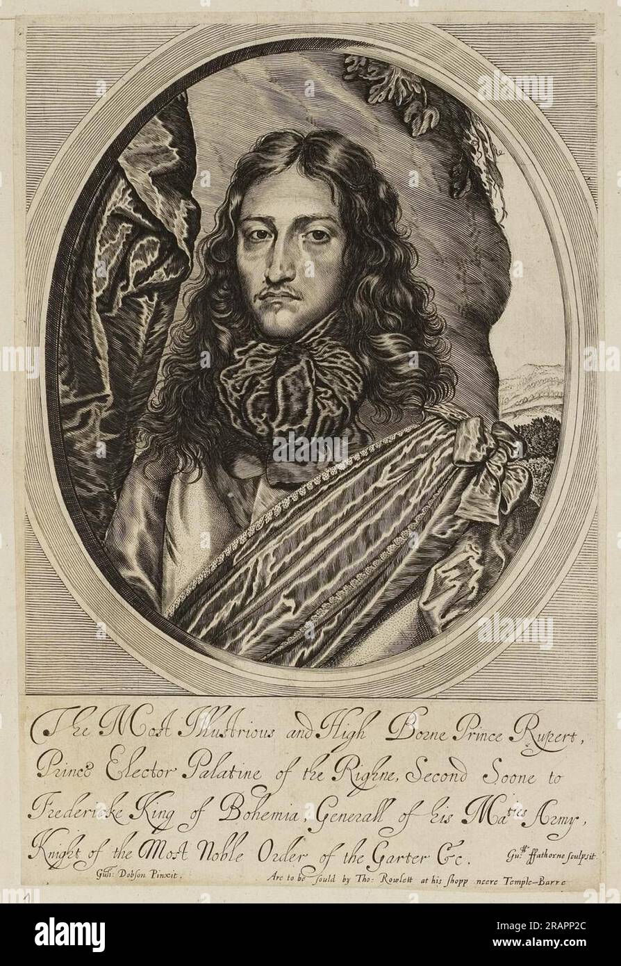 Prinz Rupprecht Von Der Pfalz 1643 By William Dobson Stock Photo Alamy