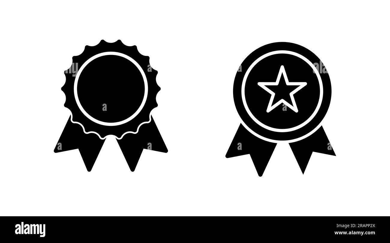 Achieve icon vector. medal icon vector. award. Certificate. approved ...