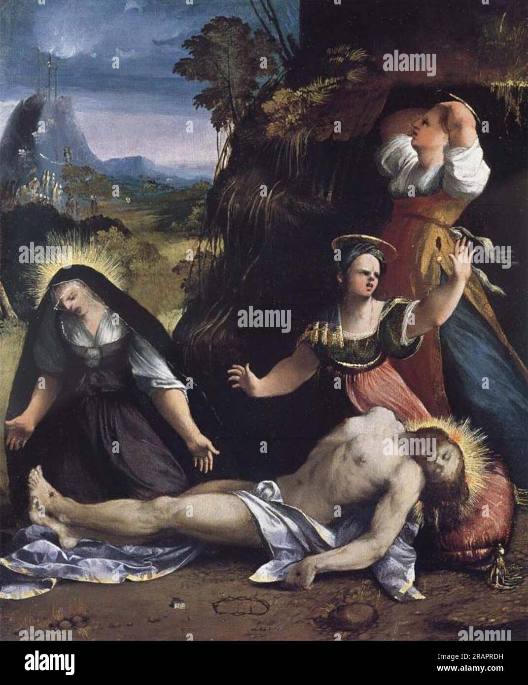 Lamentation of the body of christ hi-res stock photography and images ...
