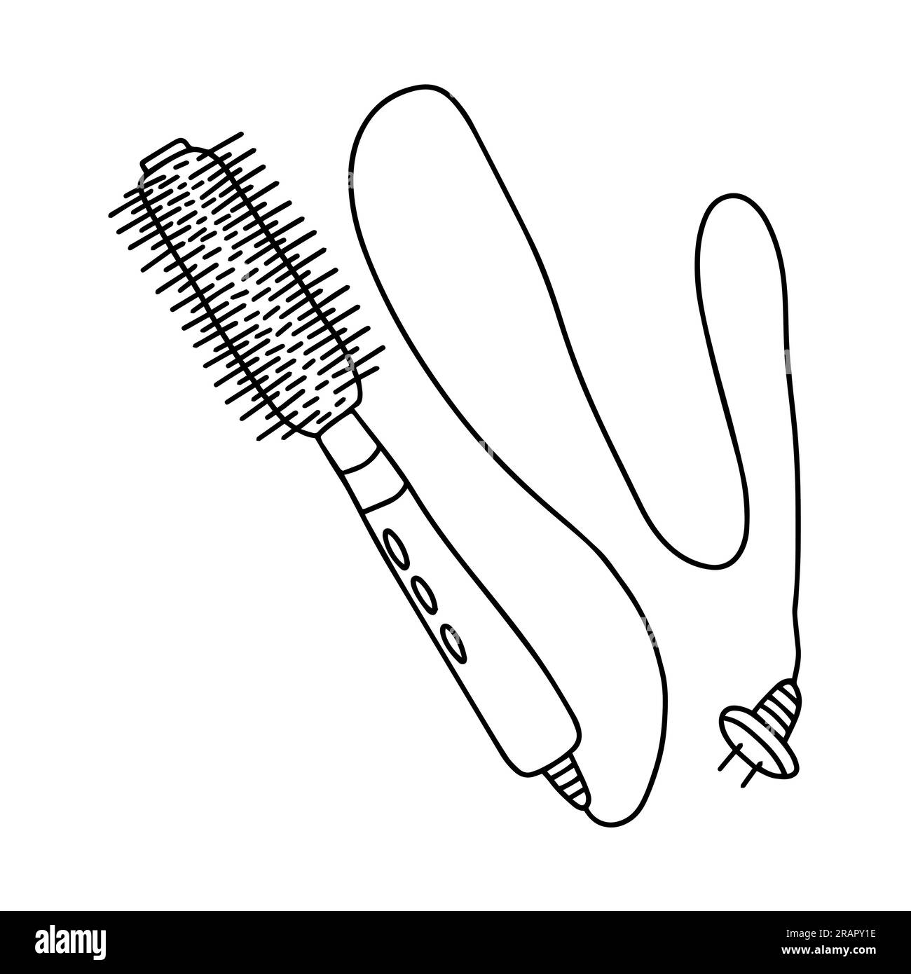 Doodle hair styler Stock Vector Image & Art Alamy