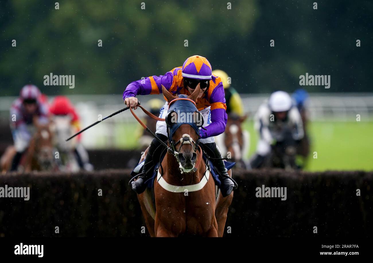 Worcester Races Ron Burgundy ridden by Charlie Todd wins during the Manby Bowdler ...