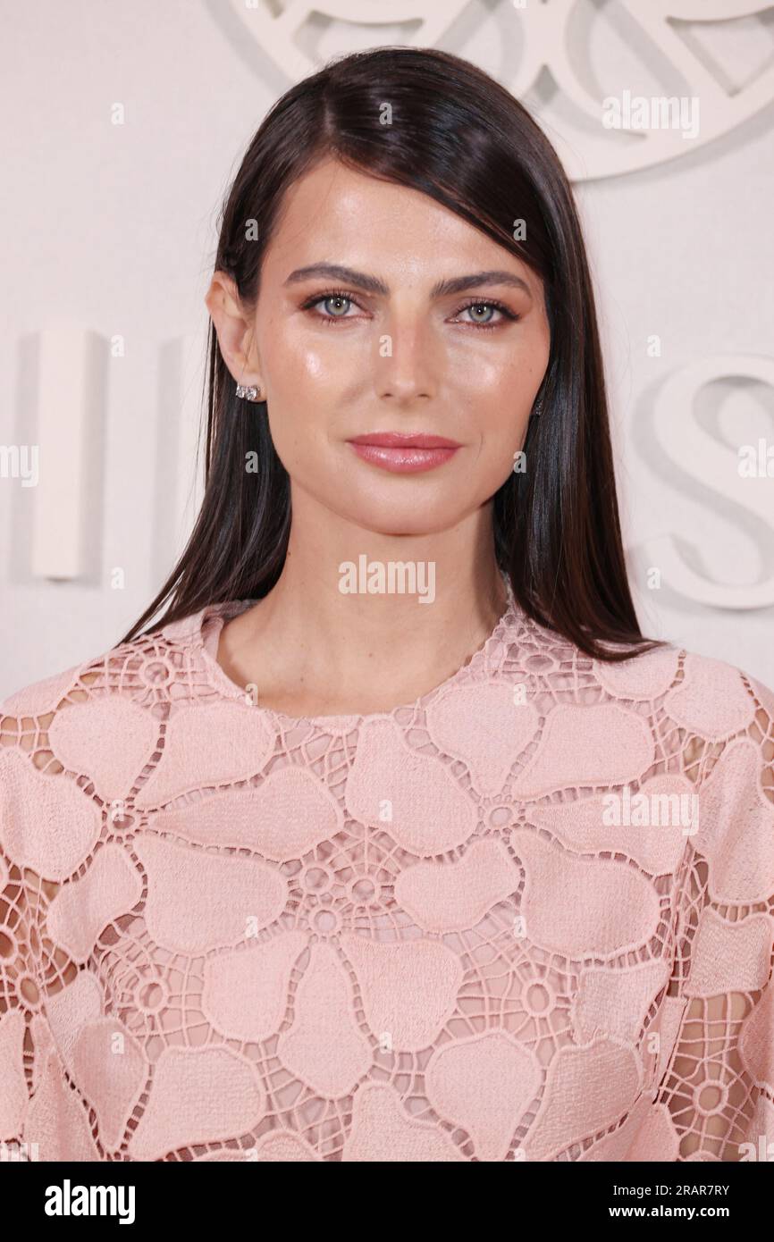 Paris, France on July 4, 2023. Kelly Piquet attends the Elie Saab Haute