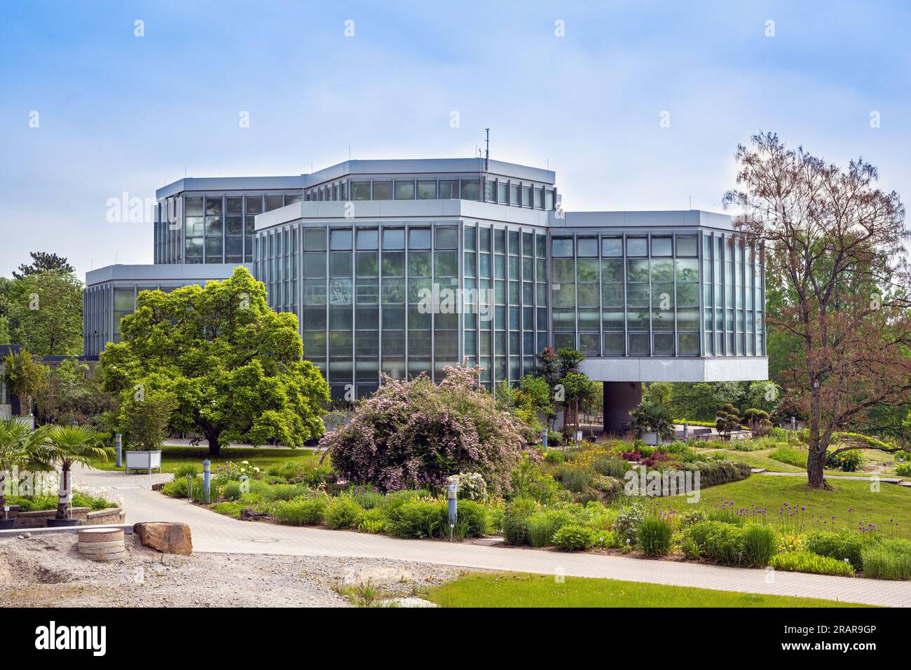 Greenhouses of the botanical garden in Tübingen. Germany, Europe Stock Photo Alamy