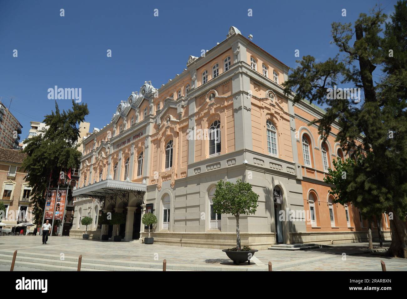 The Romea de Murcia theater is located in the Juli??n Romea square in